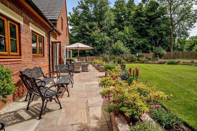Private Rear Terrace