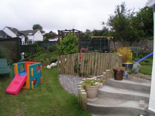 Rear garden