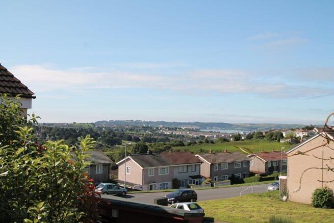View from rear garden