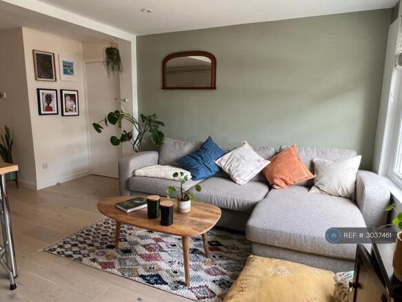 Bright Living Room Area