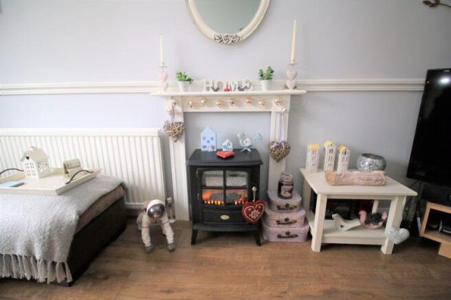 Feature fireplace