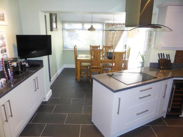 View of kitchen and