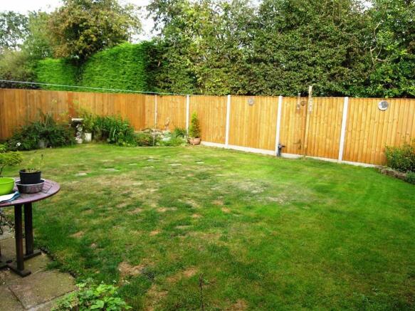Rear garden