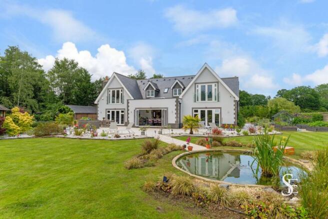 Pond to house