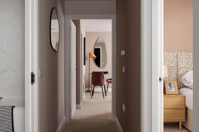 The Spey hallway