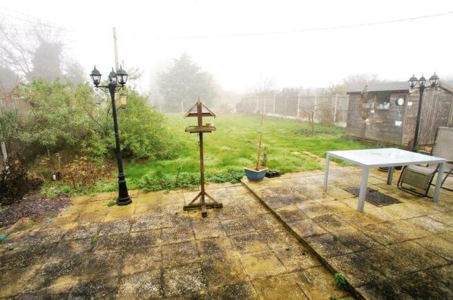 Rear garden