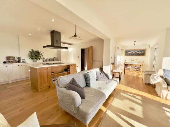 Open plan living space