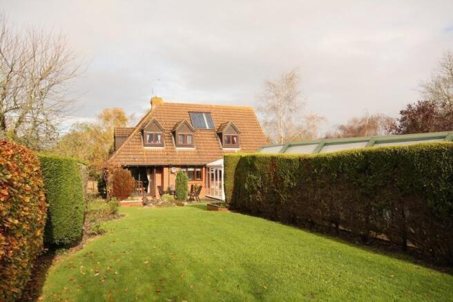 Rear from garden
