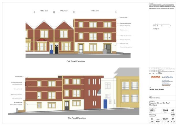 Development Site @ 74 Oak Road Horfield, Bristol,