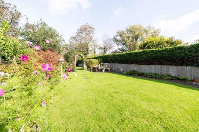 Rear garden