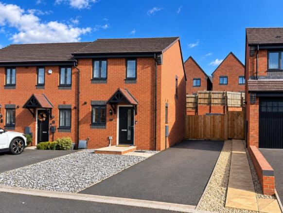 2-bed terraced on Husselbee Crescent, Lawley Bank, Telford, Shropshire, TF4 2TR, £195,000