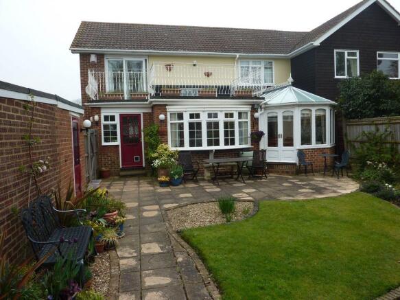 Rear of Property