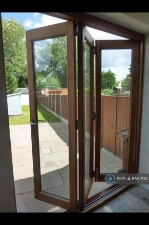 Bi-Fold Doors Out To Patio And Garden