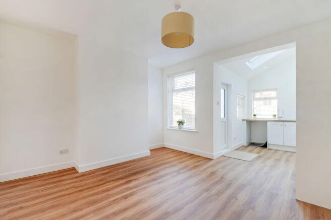 Open plan dining room