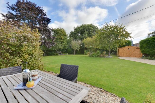 Garden at Back