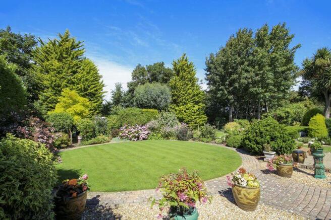Rear garden