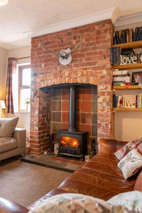 Feature fireplace