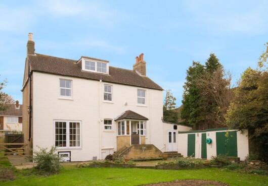 Rear of house