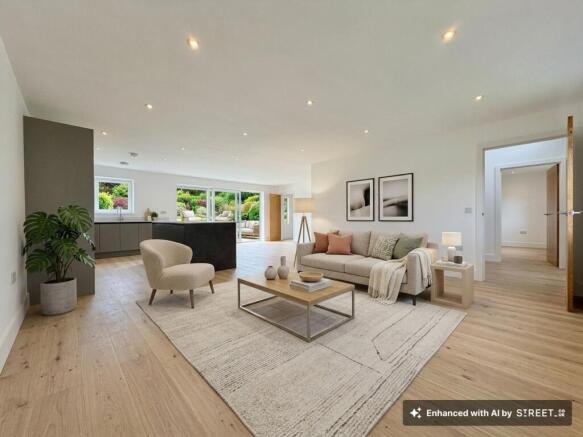 Living, Dining, Kitchen