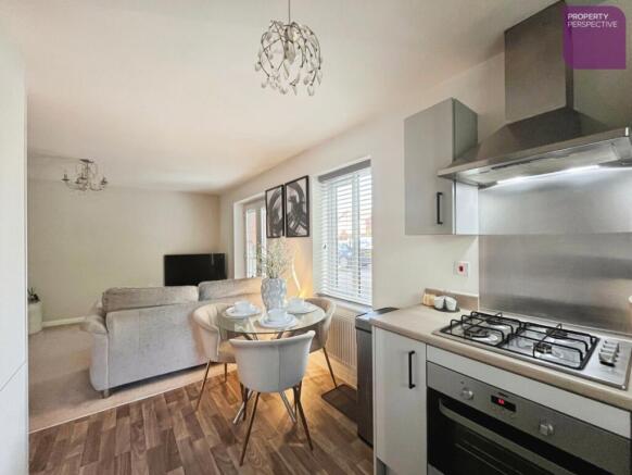 Open Living/kitchen/diner