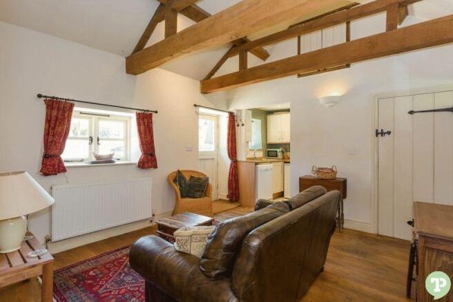 Vaulted living...