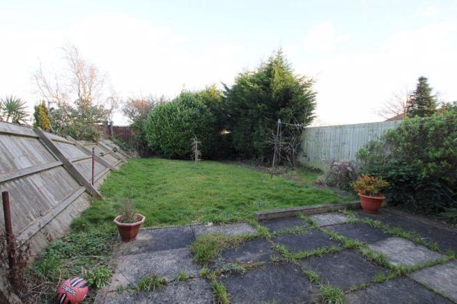Rear garden