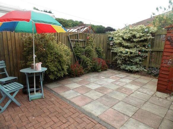rear courtyard
