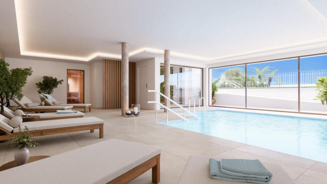 Indoor swimming pool