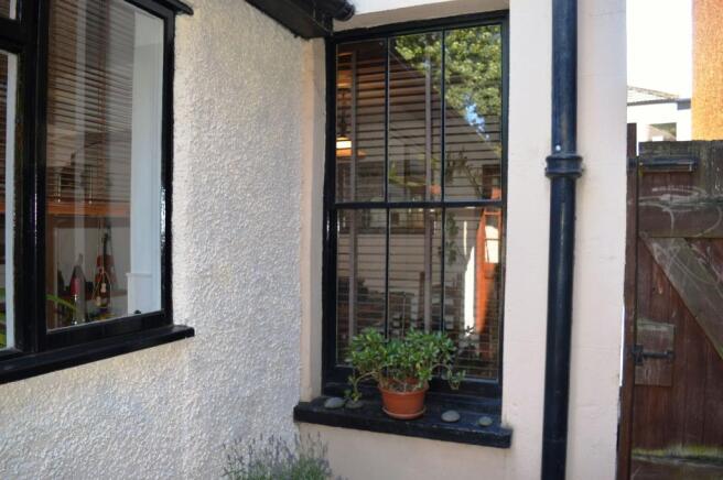 Rear Sash Window