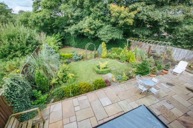 View Of Rear Garden From Master Bedroom