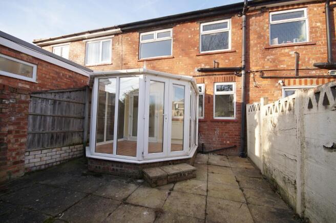 Rear of Property