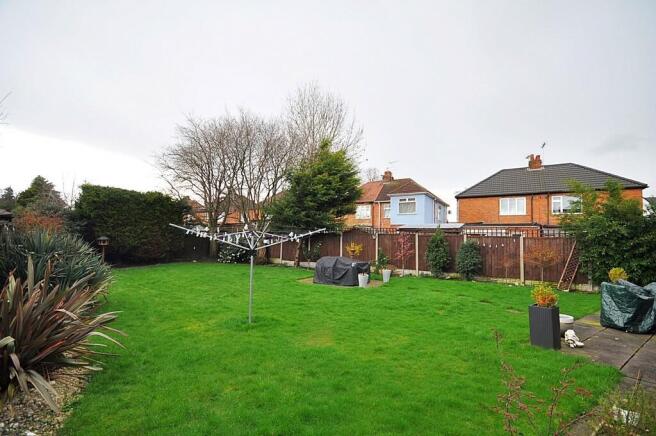 Rear garden