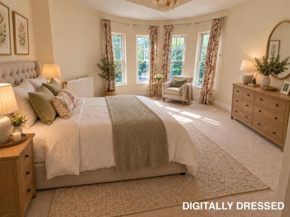 Bedroom One (Digitally Dressed)