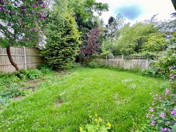 Rear garden