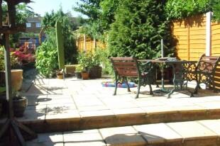 REAR GARDEN PATIO