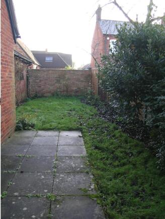 Rear garden
