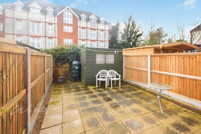 Rear garden