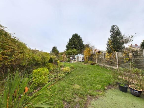 Rear garden