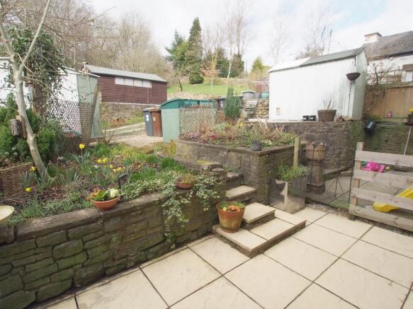Rear Garden & Patio Area