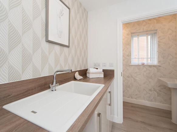 Utility room and downstairs WC 