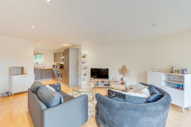 KITCHEN AND DINER/LIVING ROOM