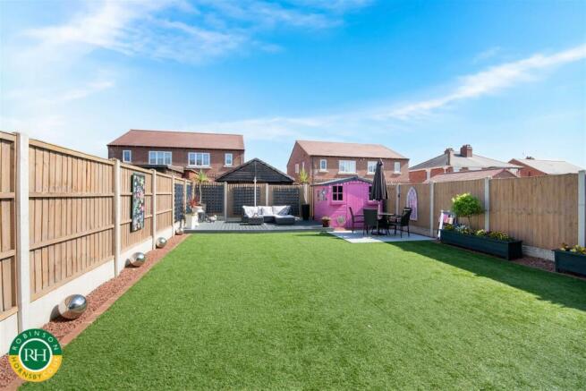 Rear garden