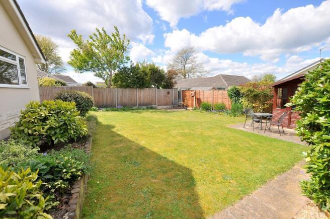 Rear garden