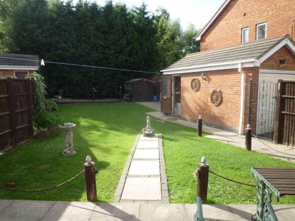 OUTSIDE REAR GARDENS
