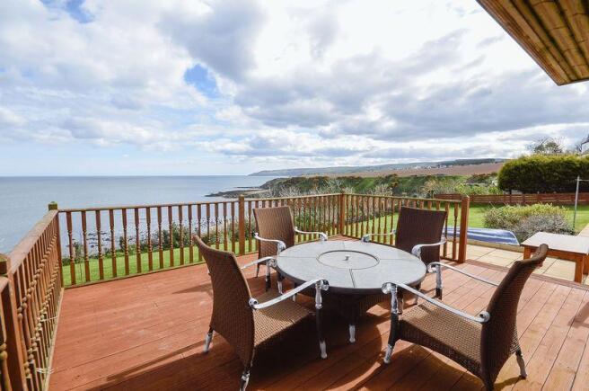 View from Decking