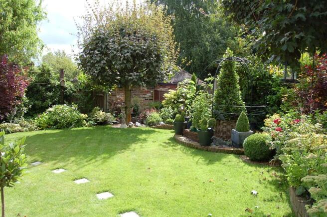 Rear garden
