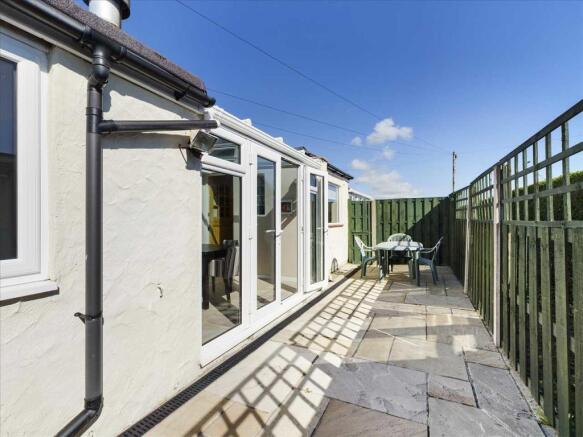 Rear Flagged Patio