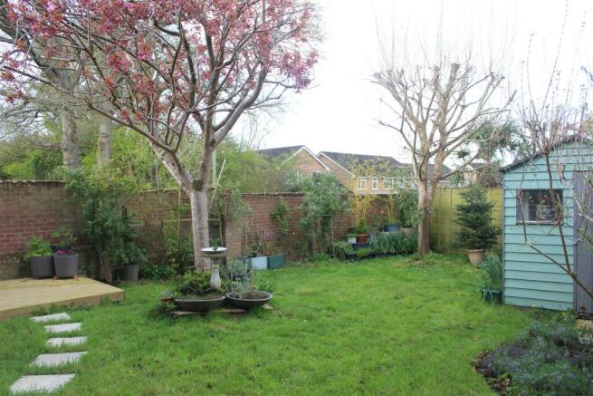 Rear garden