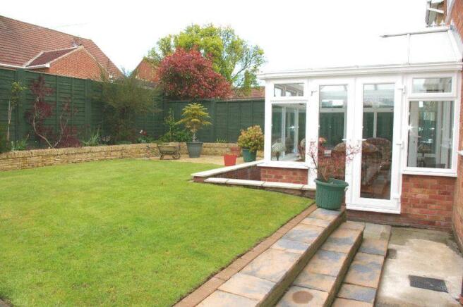 Rear garden