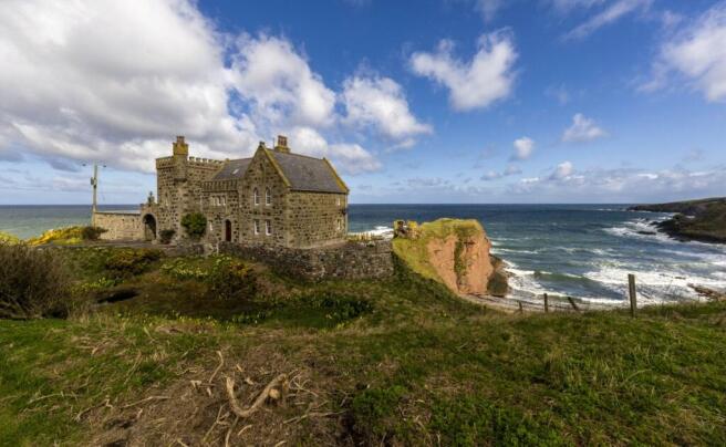 Side View Of Castle
